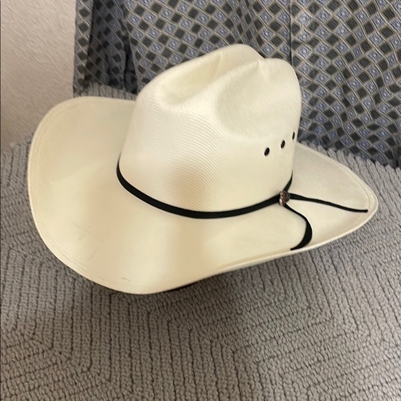 (Youth)  Justin Classic White Cowboy Hat - Picture 1 of 12